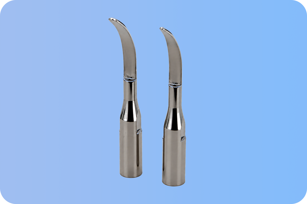 Voral Precision Metal Tip pointed and flat tips for AquaPulse S2