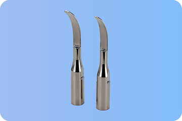 Voral Precision Metal Tip pointed and flat tips for AquaPulse S2