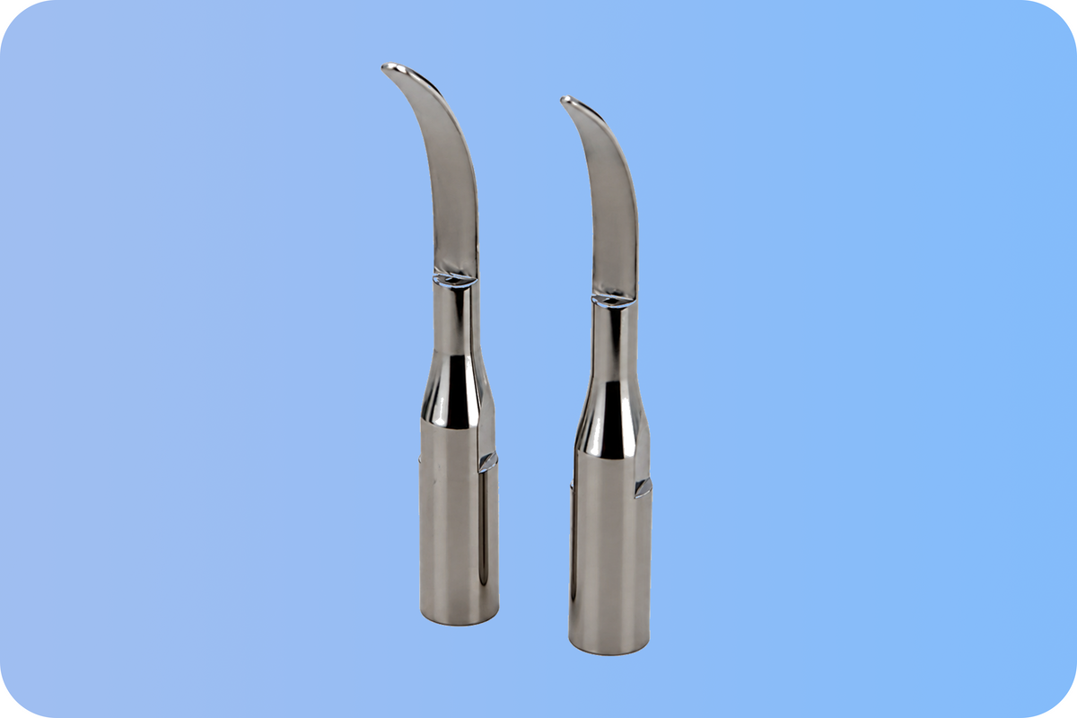 Voral Precision Metal Tip pointed and flat tips for AquaPulse S2